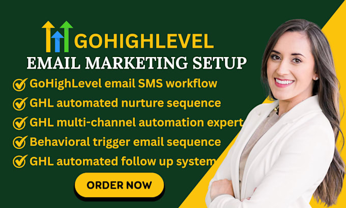 build gohighlevel automation workflow, email and SMS sequences