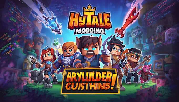design custom hytale mods, models, and server systems