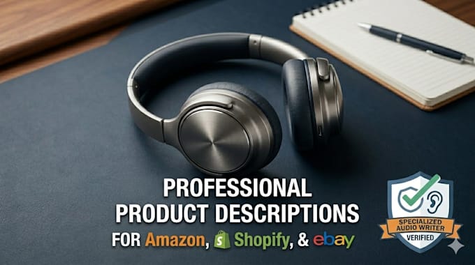 write SEO amazon and shopify product descriptions
