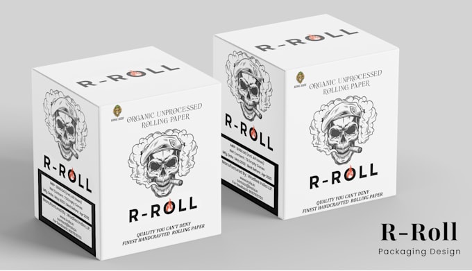 design creative and modern packaging and label design