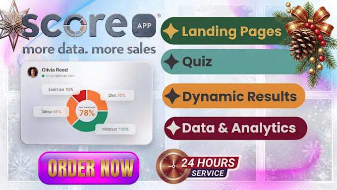 build high converting scoreapp quiz scoring system and lead generation funnel