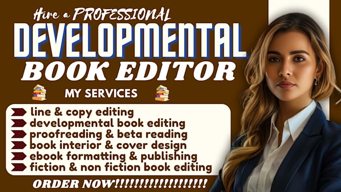 edit self published books with a full developmental report and betareading