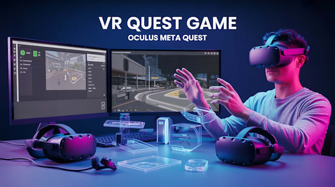 develop advanced vr application for oculus meta quest 2 3 pro in unity and ue5