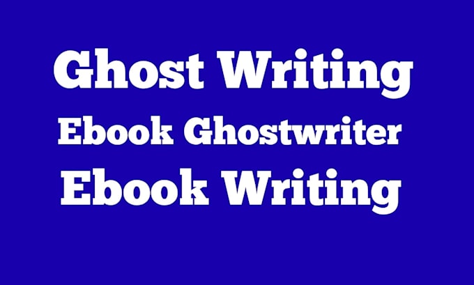 ghostwrite a high converting ebook for your brand