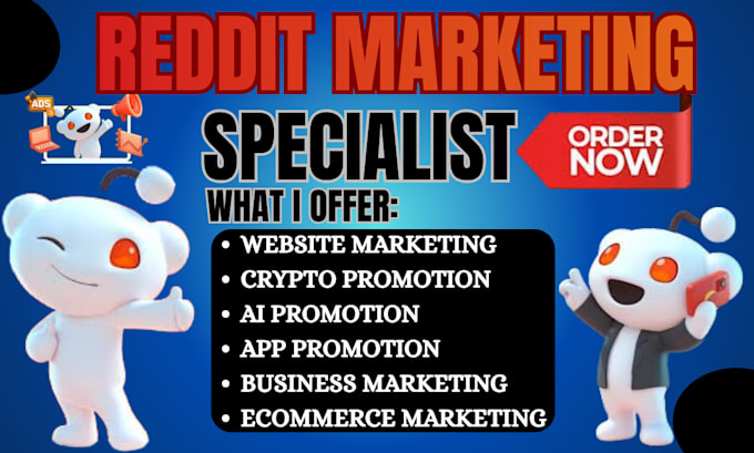 do reddit seo post for saas business website ai app ecommerce product promotion