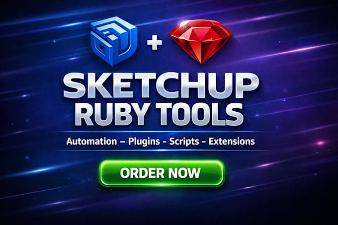 create custom sketchup extension using ruby and sketchup API