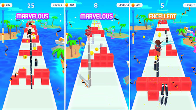 develop trending hit hypercasual game for mobile, web and pc