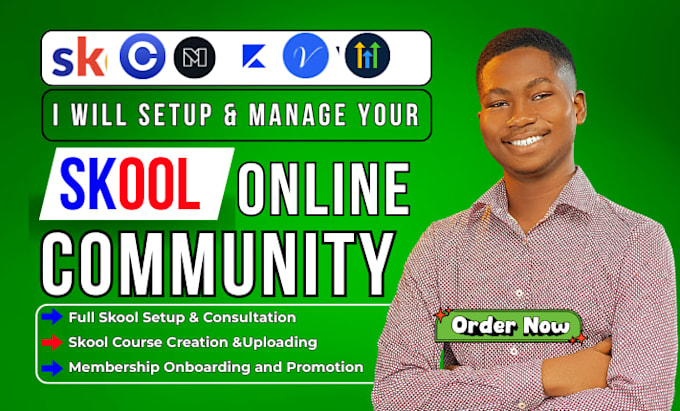 setup skool online course community skool community manager ghl automation crm