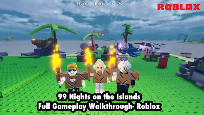 develop roblox game, 99 night in the forest on roblox as roblox game developer