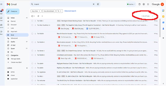 send emails manually one by one