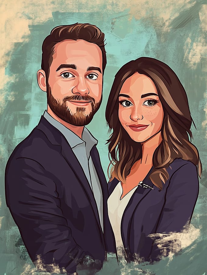 draw your couple caricature