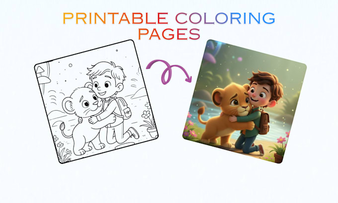design unique kids coloring sheets