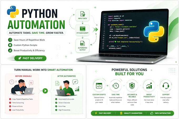 automate your tasks with python and save hours of your time