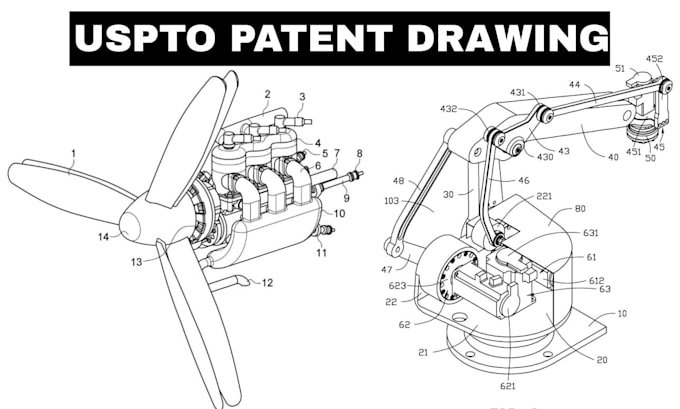 Uspto Structure Create uspto compliant patent drawings for utility and design ...