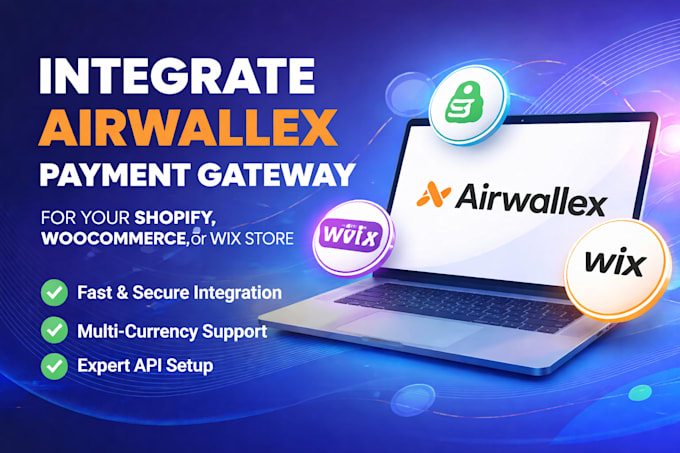 integrate airwallex payment gateway into your shopify woocommerce or wix