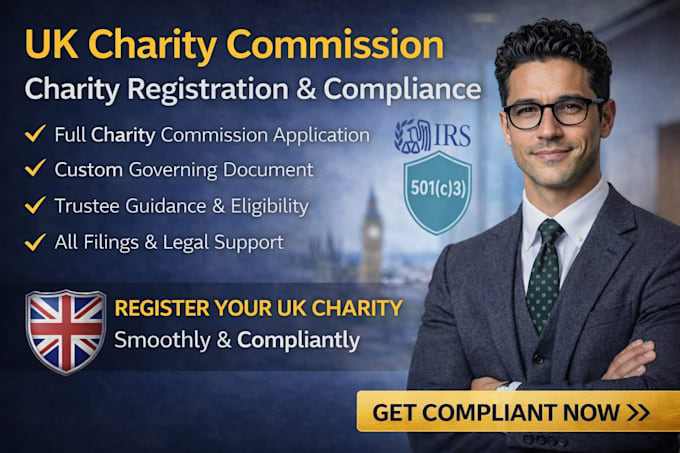 uk charity registration charity commission setup compliance