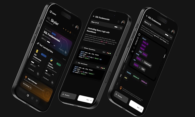 design ios or android app uiux in figma