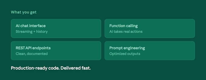 integrate openai, claude, or gemini API into your website or app