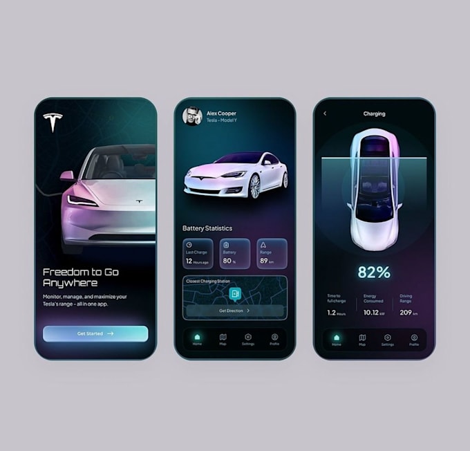 develop a professional automotive mobile app for car services and diagnostics