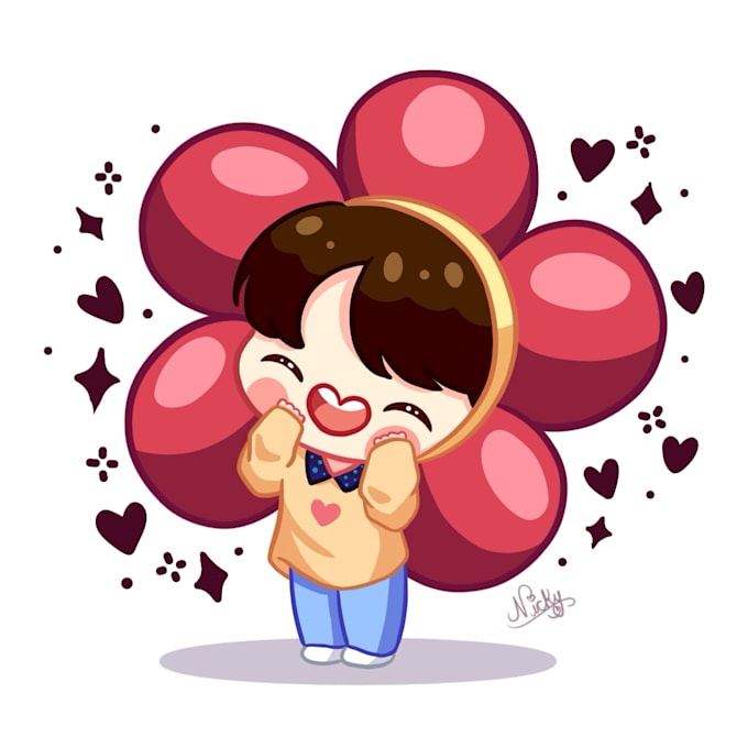 draw a cute chibi avatar for you