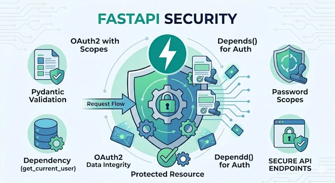 implement secure jwt authentication in fastapi backend