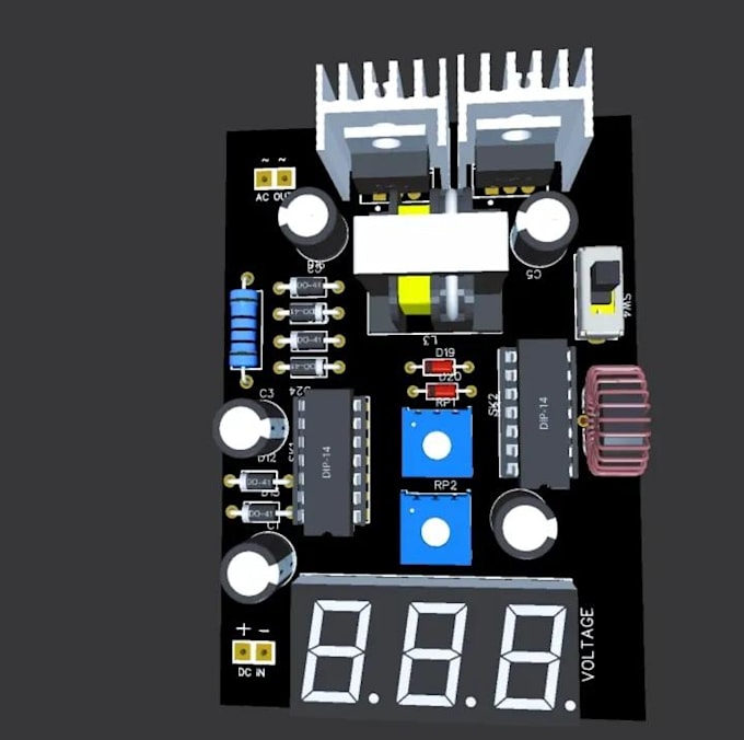 do led pcb design, lighting circuit, driver board, pcb layout, power electronics