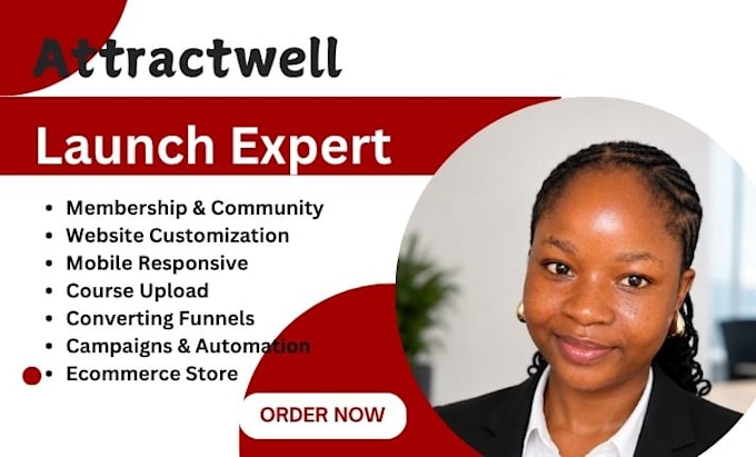 be your attractwell launch expert, online course, learndash, canvas lms