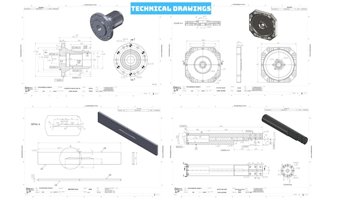create professional product tech pack and manufacturing technical drawing