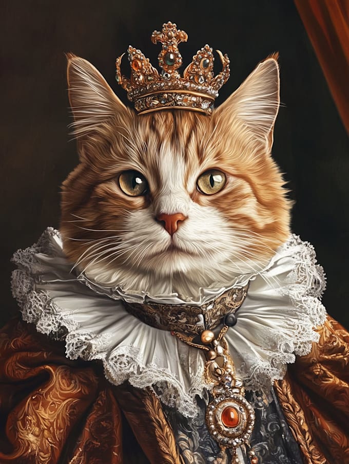 draw amazing pet portrait