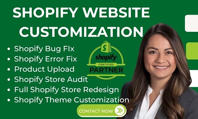 edit shopify store fix shopify store design shopify store and redesign shopify