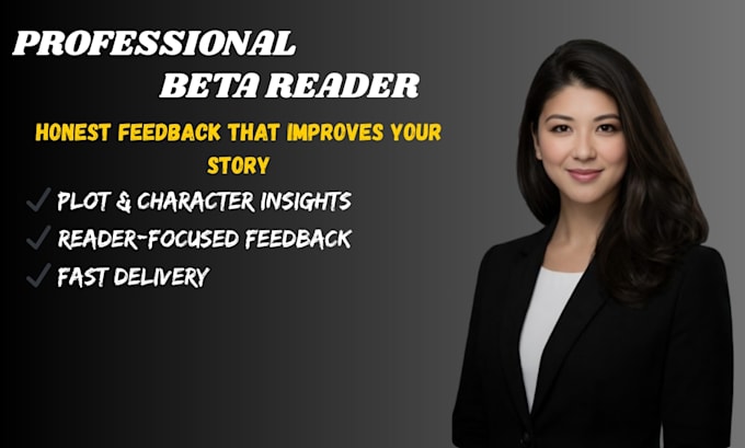 beta read your writing and provide clear, constructive critique and feedback