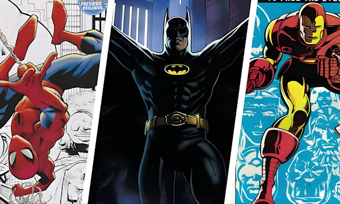 draw super hero comic, super hero comic animation, super hero comic book