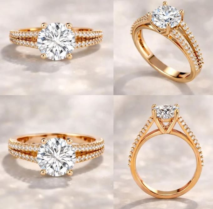create custom 3d cad jewelry design