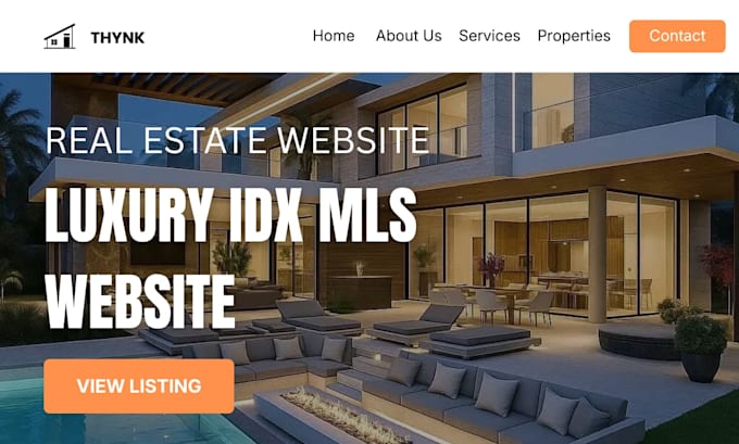 build luxury idx website redesign real estate website design luxury idx website