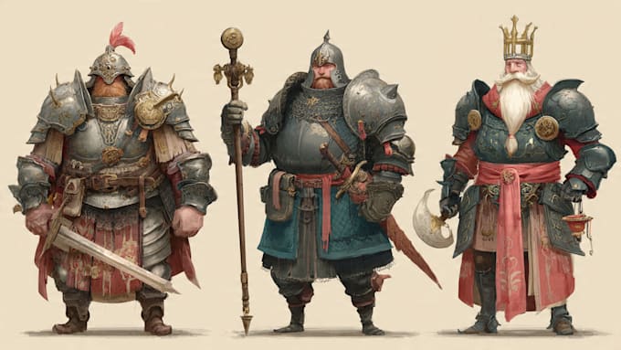 draw character illustration concept  and concept art