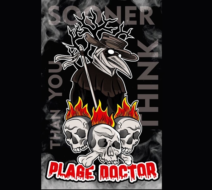 create custom eagle, plage doctor and warren lotas logo