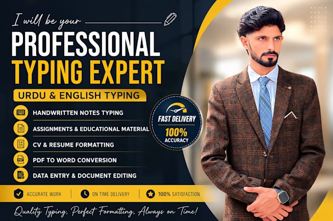 do accurate data entry, professional resume assignments