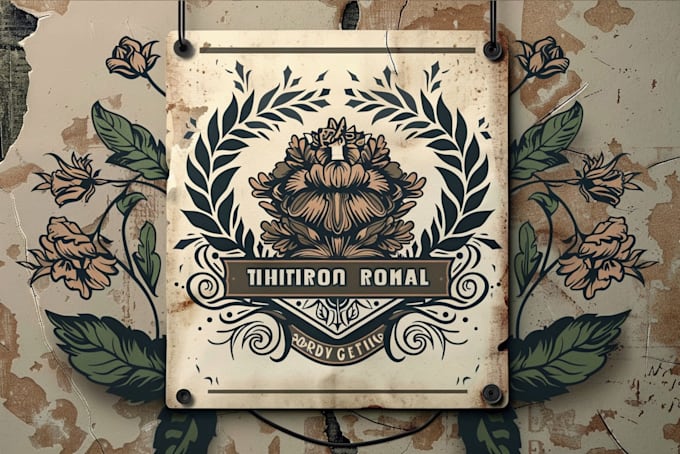 design a vintage logo