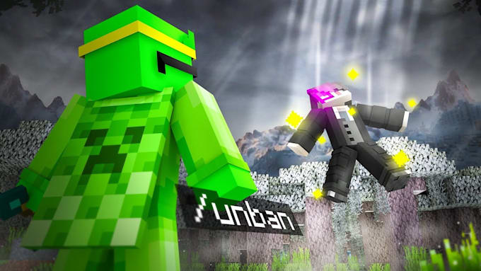 create high CTR minecraft or any video game thumbnails