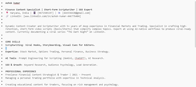 write write viral finance scripts for your reels and shorts