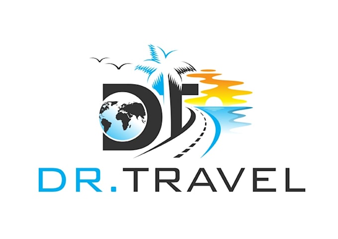 design a professional travel logo