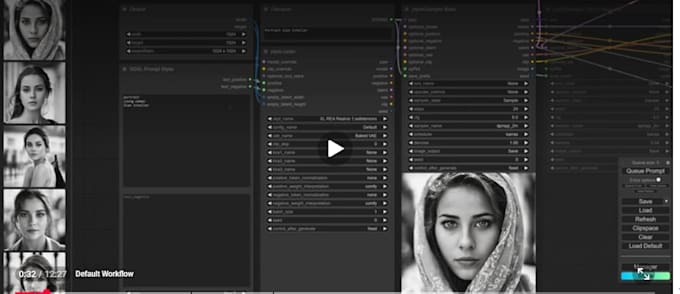 build a custom comfyui workflows for stable diffusion flux and ai automation