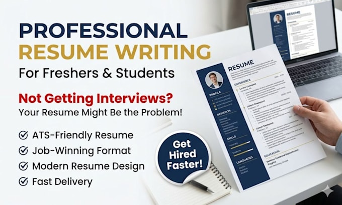 provide professional resume writing services for freshers and students