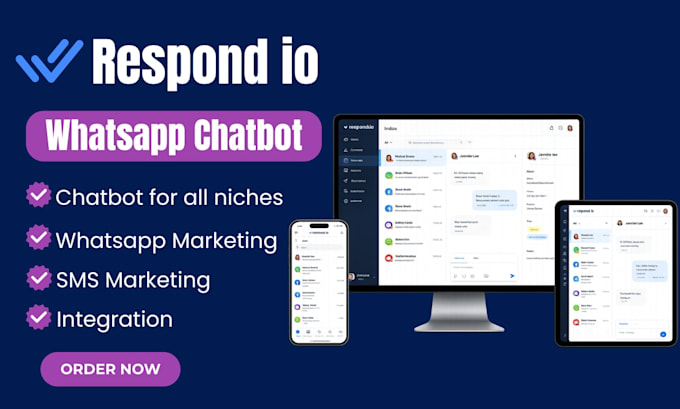 setup respond io customer support workflow automation ai agent whatsapp CRM
