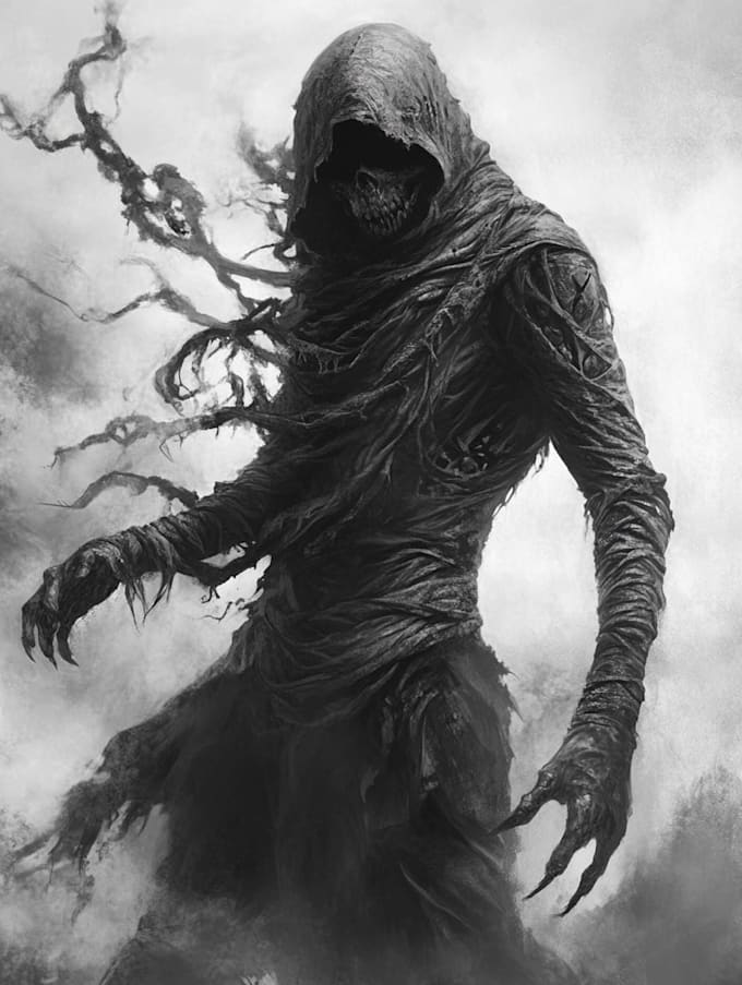 do horror character design