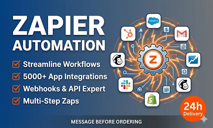 set up zapier automation, workflows, CRM sync, lead management, integration