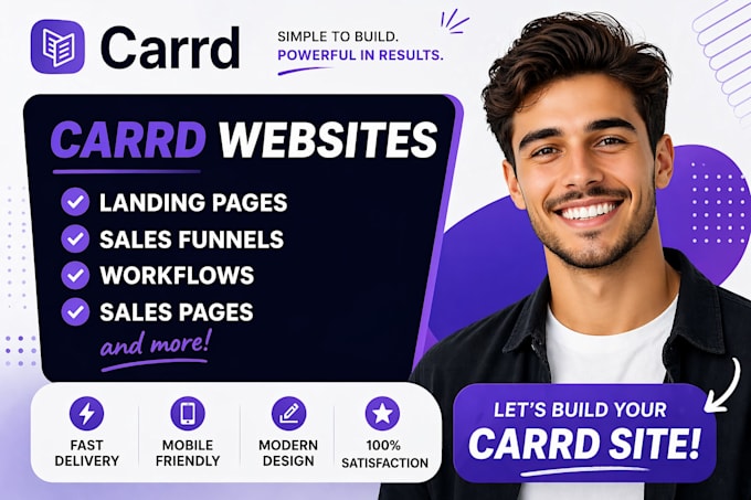 design carrd website, redesign carrd, carrd landing page carrd pro expert