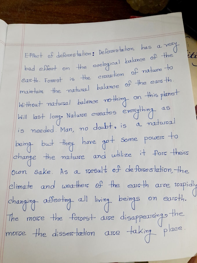 do my neat handwriting