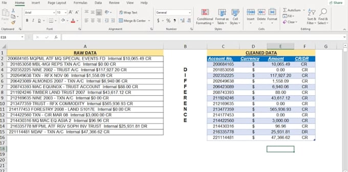 do fast and accurate excel data entry, copy paste and typing work