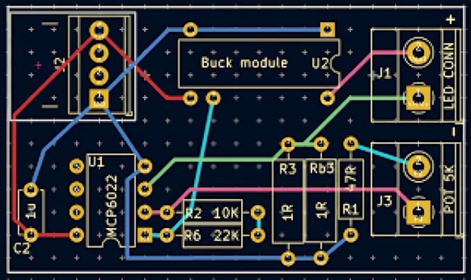design pcb in kicad